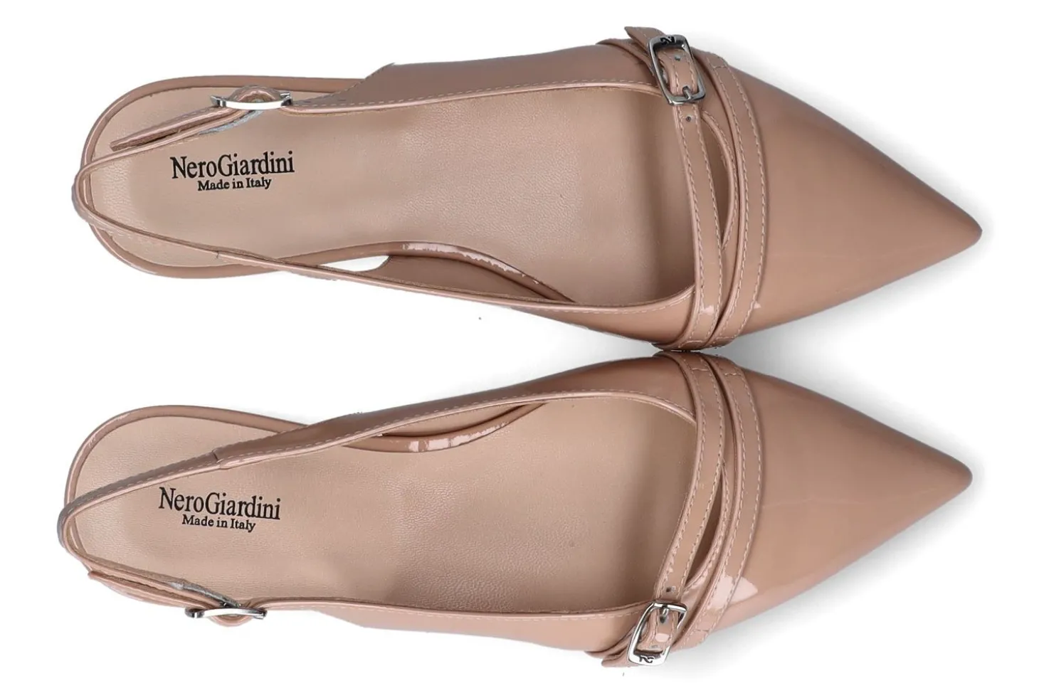 Pumps met open teen NEROGIARDINI