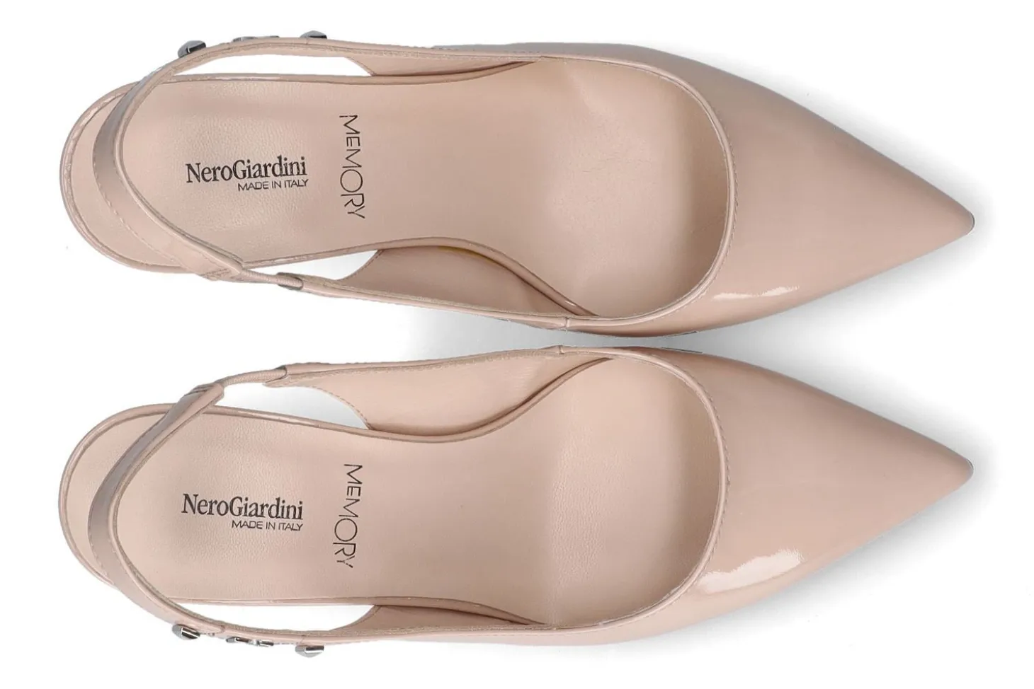 Pumps met open teen NEROGIARDINI