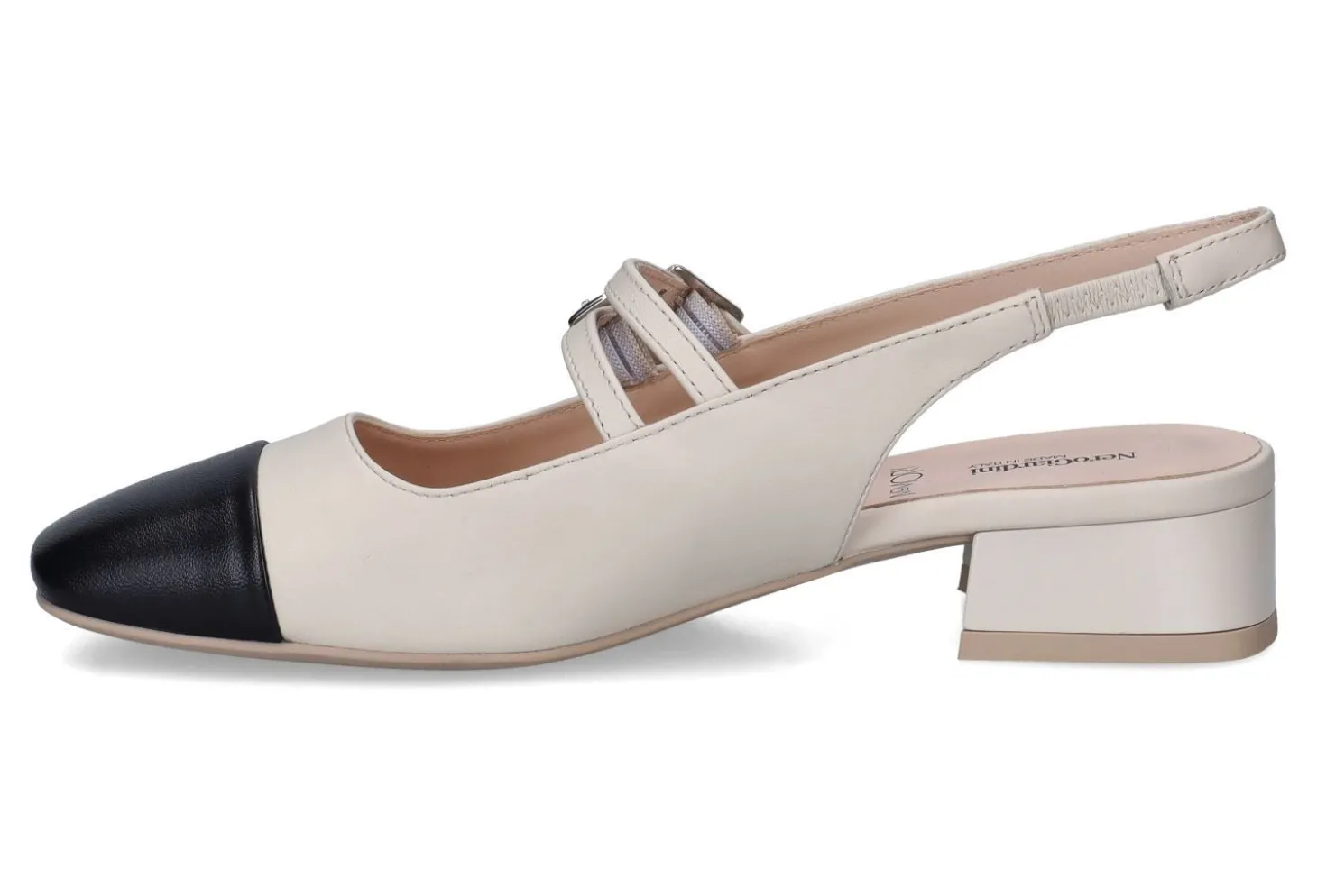 Pumps met open teen NEROGIARDINI