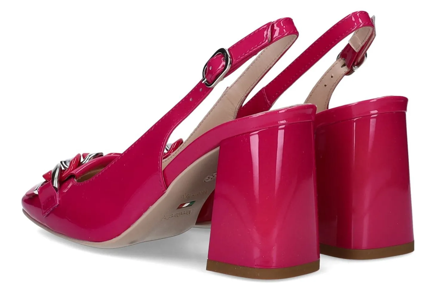 Pumps met open teen NEROGIARDINI