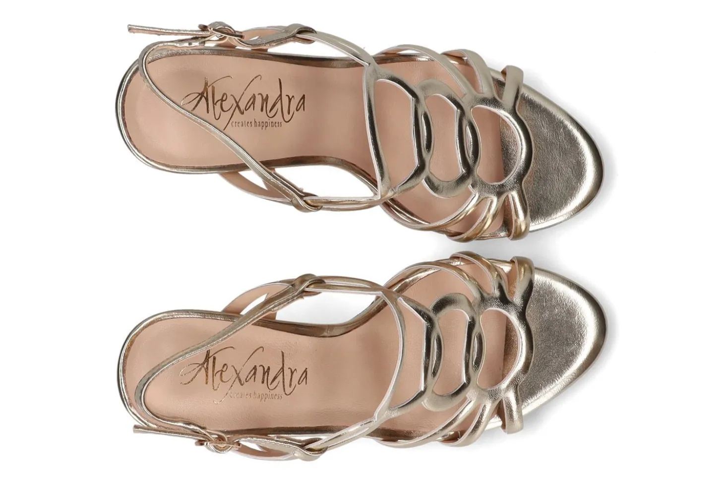 Sandalen met hak ALEXANDRA