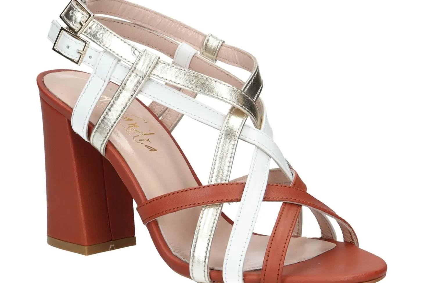 Sandalen met hak ALEXANDRA