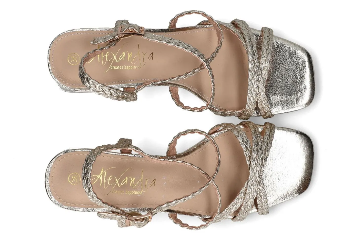 Sandalen met hak ALEXANDRA