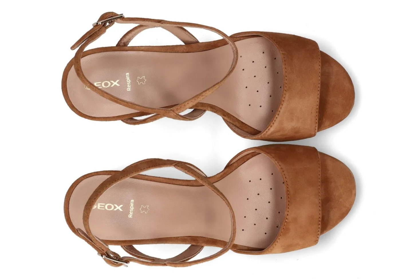 Sandalen met hak GEOX