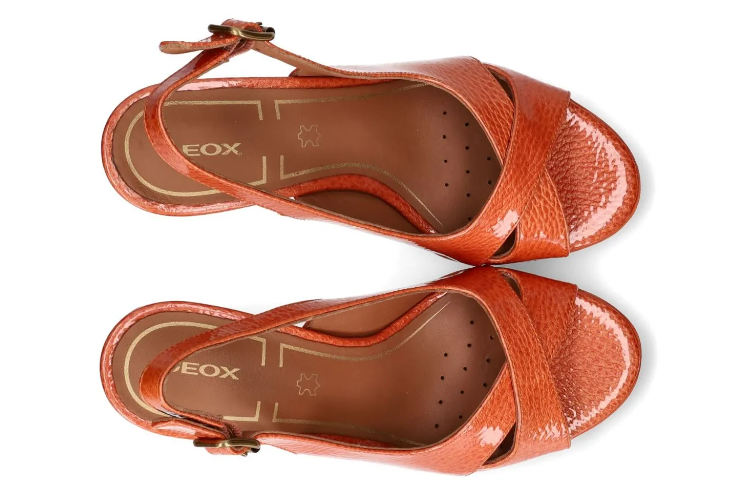 Sandalen met hak GEOX