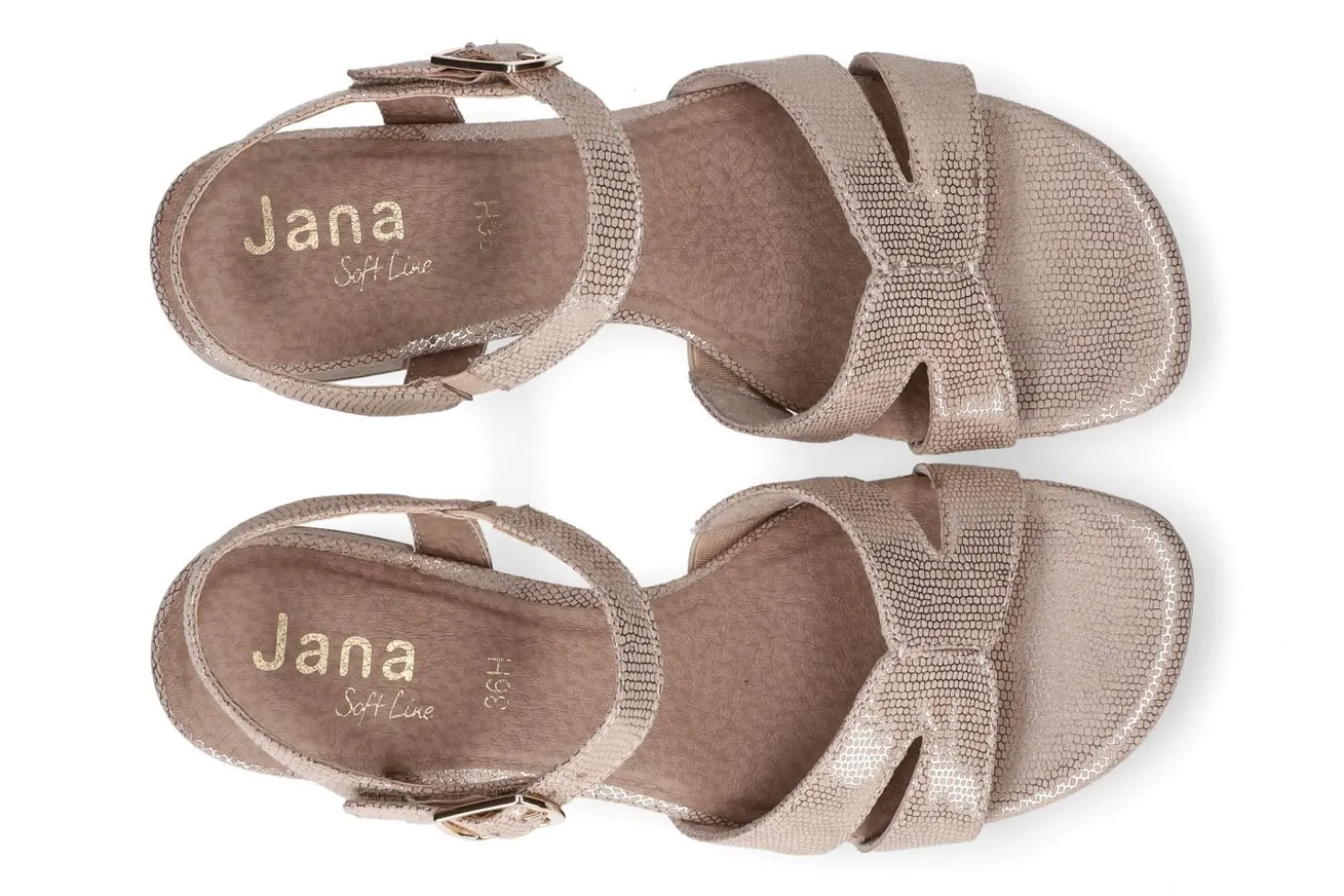 Sandalen met hak JANA