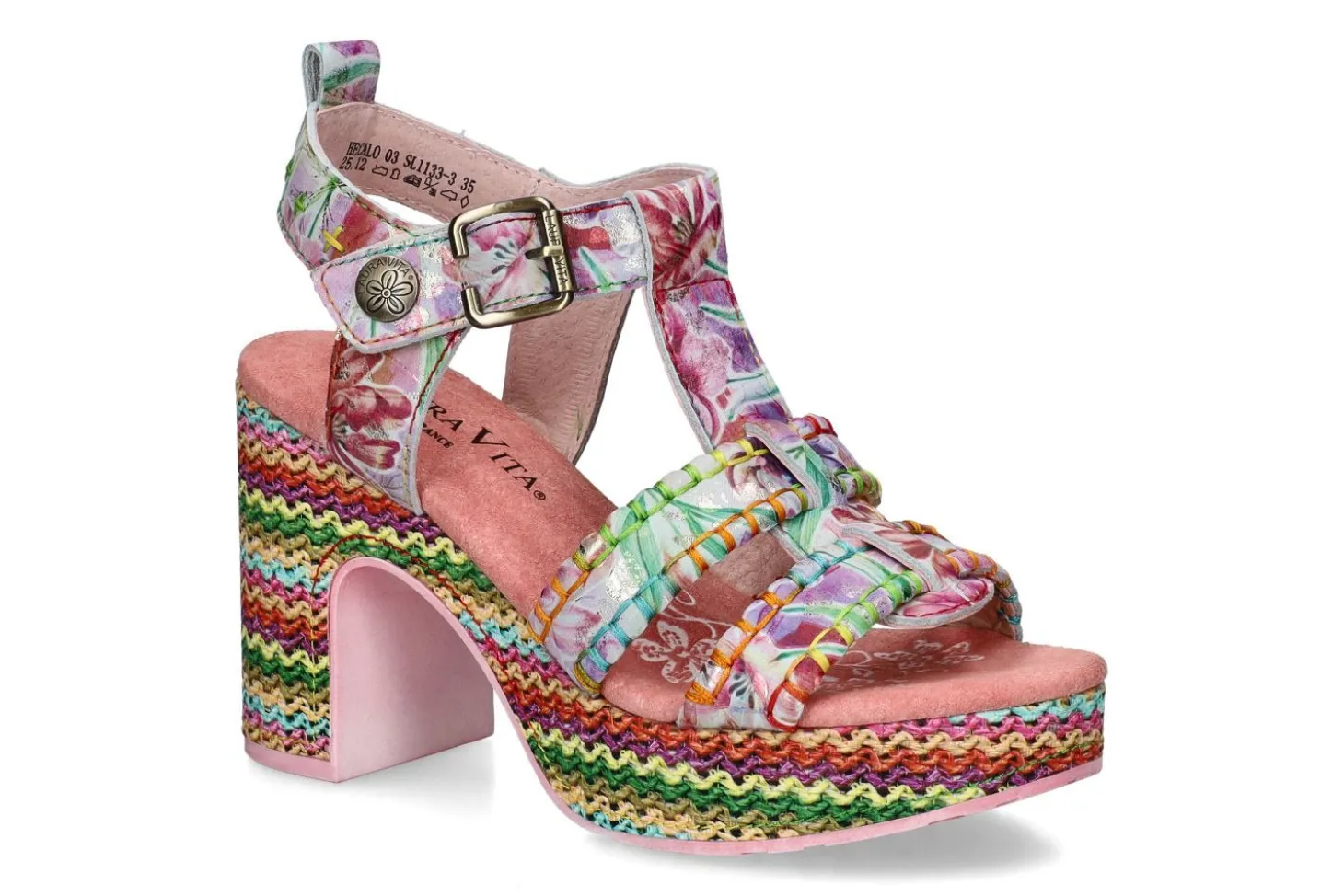 Sandalen met hak LAURA VITA