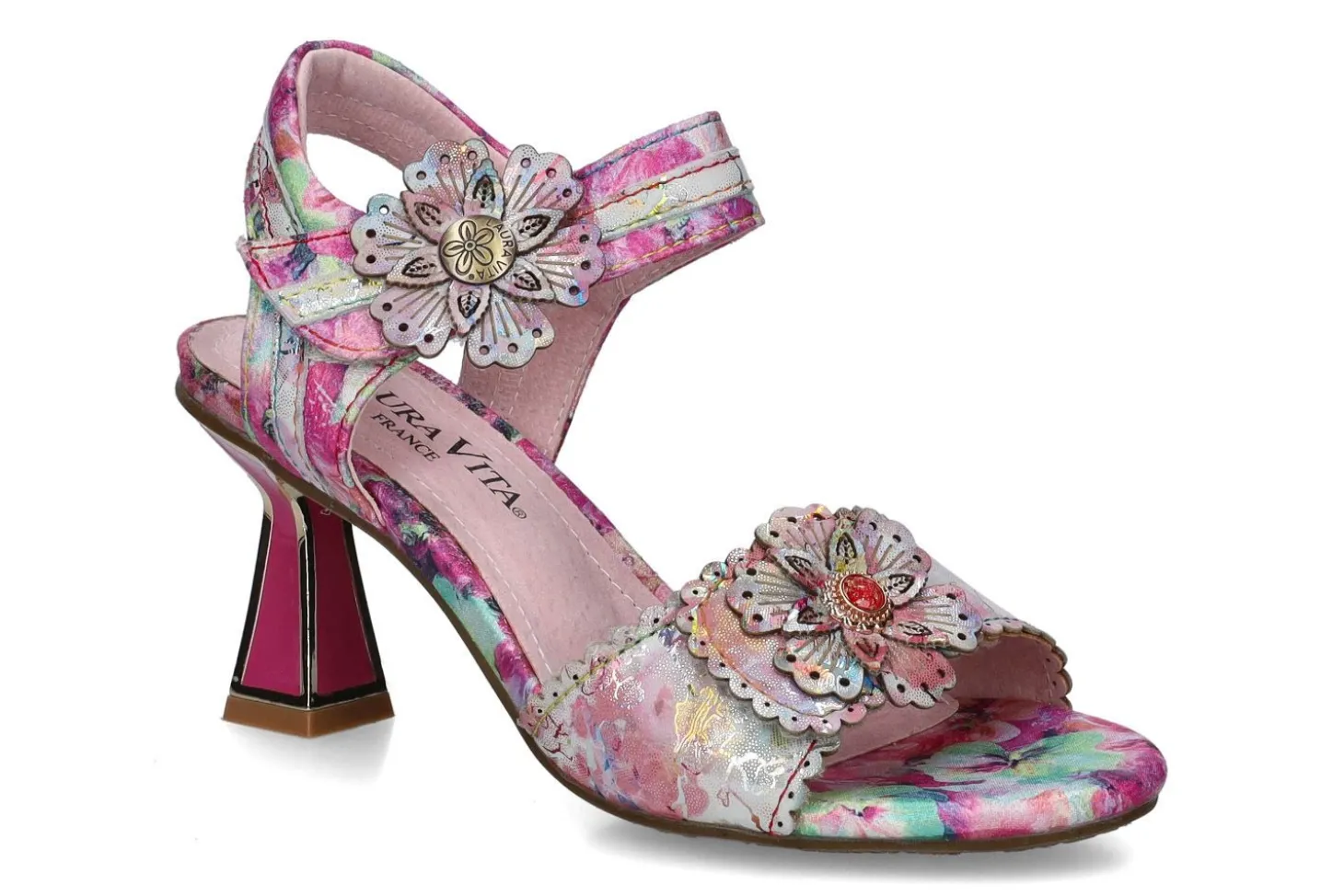 Sandalen met hak LAURA VITA