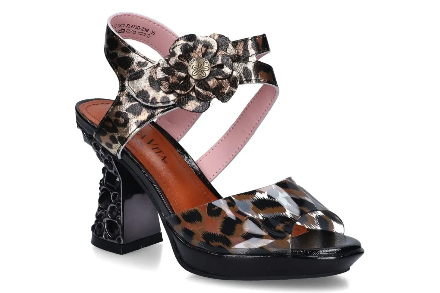 Sandalen met hak LAURA VITA