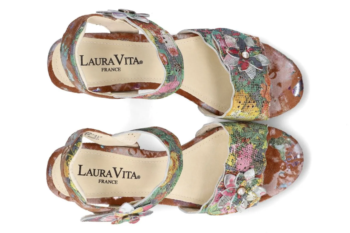 Sandalen met hak LAURA VITA