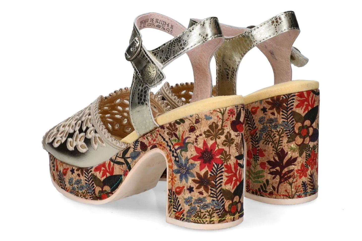 Sandalen met hak LAURA VITA