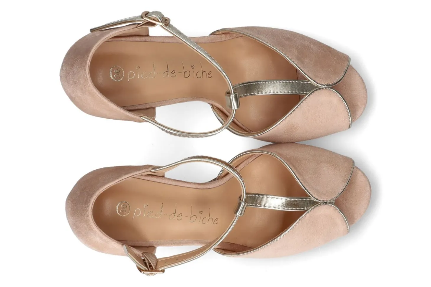 Sandalen met hak PIED DE BICHE