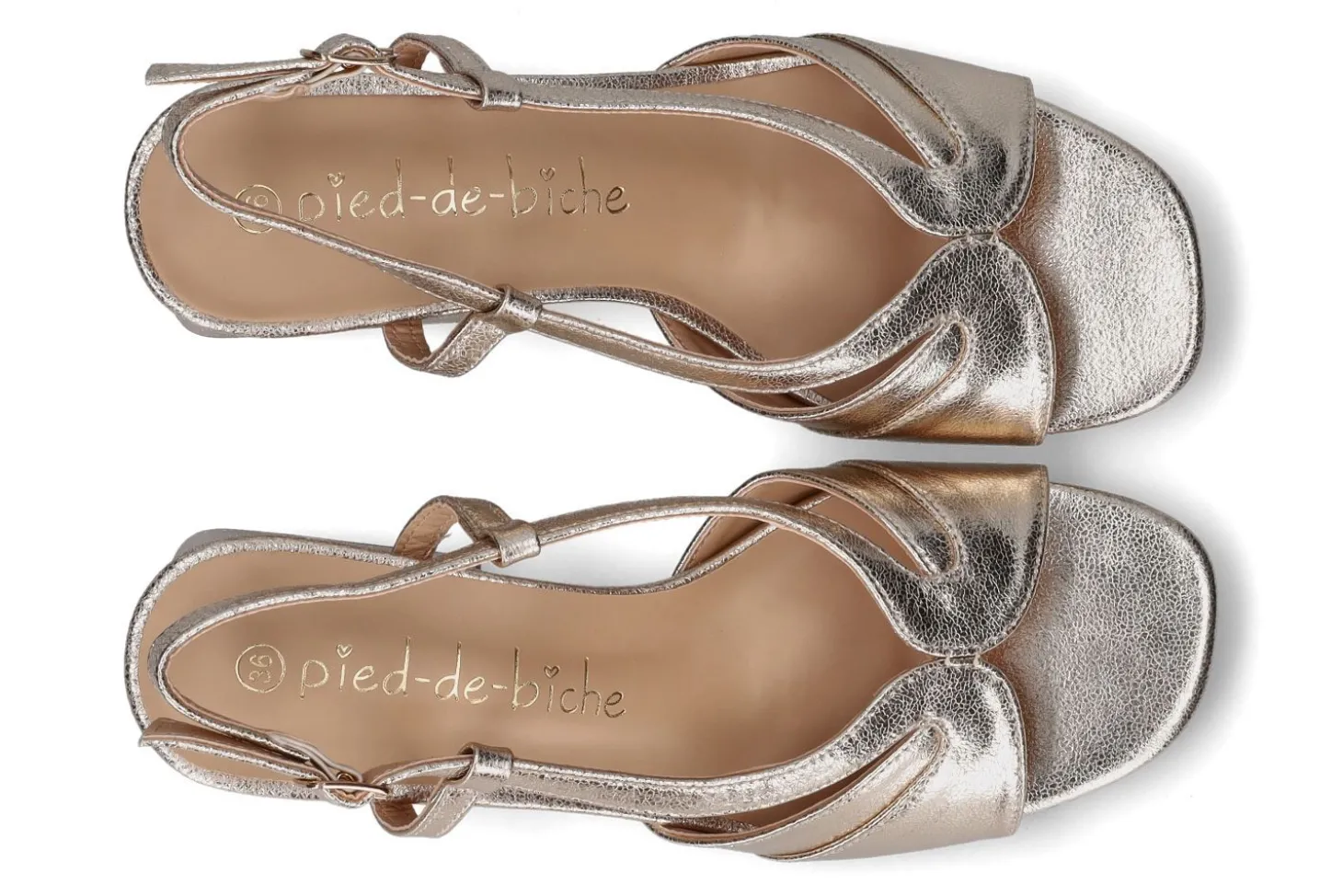 Sandalen met hak PIED DE BICHE