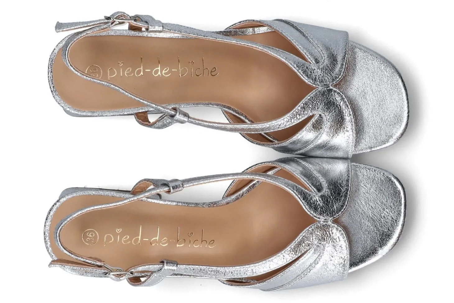 Sandalen met hak PIED DE BICHE