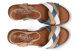 Sandalen met sleehak ALEXANDRA