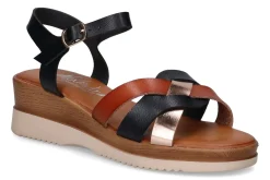 Sandalen met sleehak ALEXANDRA