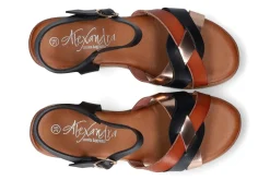 Sandalen met sleehak ALEXANDRA