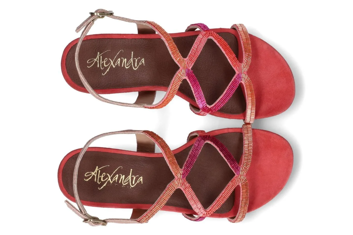 Sandalen met sleehak ALEXANDRA