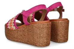 Sandalen met sleehak ALEXANDRA