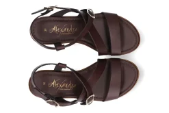 Sandalen met sleehak ALEXANDRA