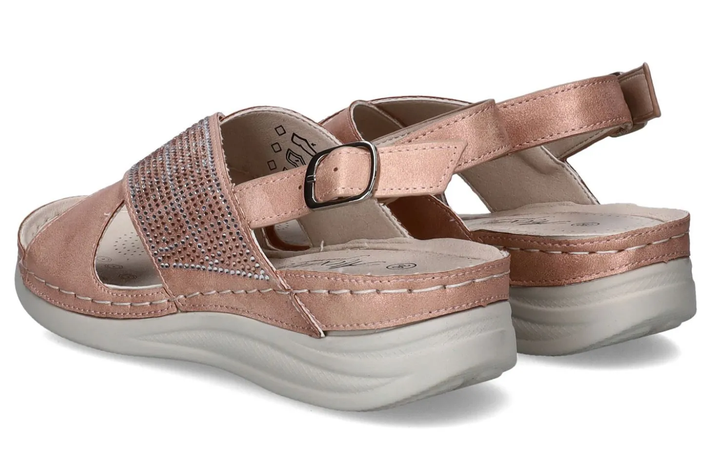 Sandalen met sleehak ALEXANDRA