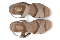 Sandalen met sleehak ALEXANDRA