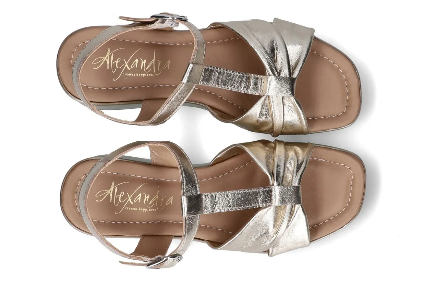 Sandalen met sleehak ALEXANDRA
