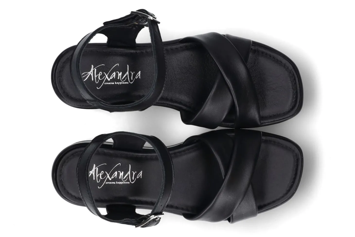 Sandalen met sleehak ALEXANDRA