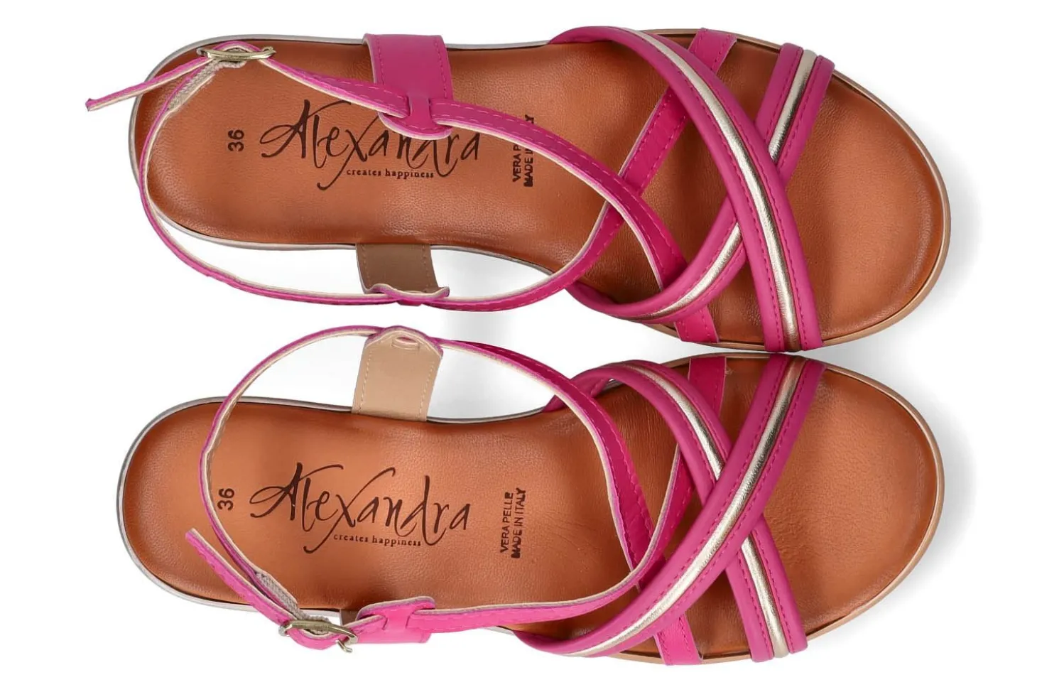 Sandalen met sleehak ALEXANDRA