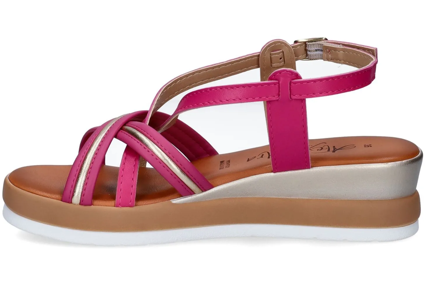 Sandalen met sleehak ALEXANDRA