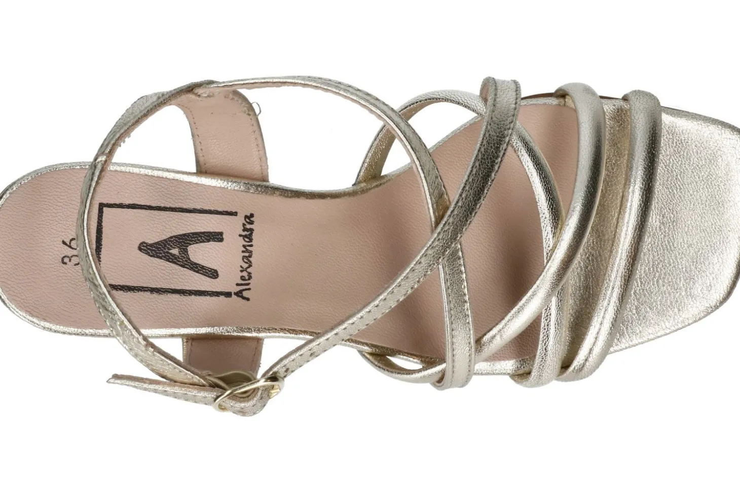 Sandalen met sleehak ALEXANDRA