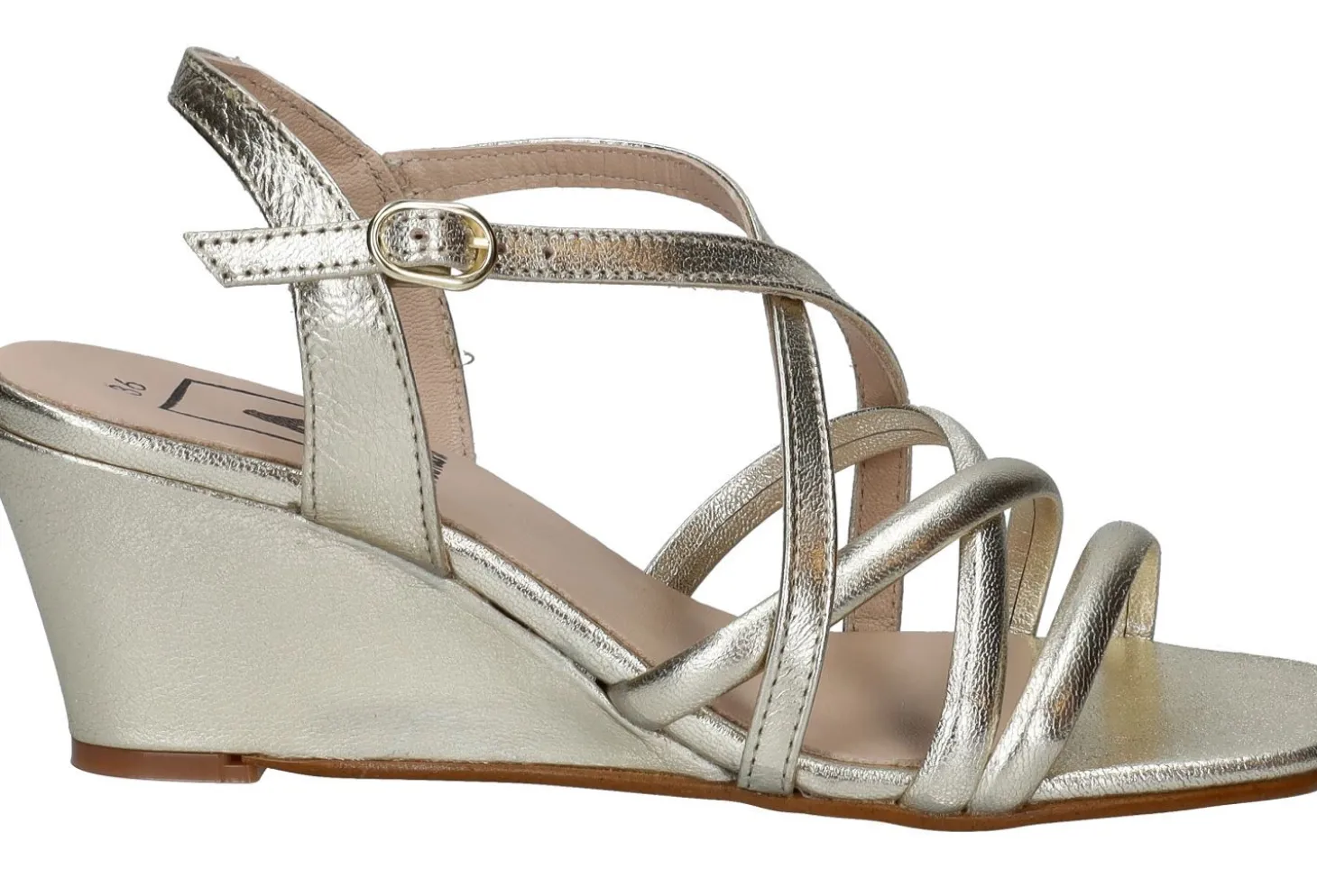 Sandalen met sleehak ALEXANDRA