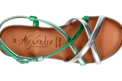 Sandalen met sleehak ALEXANDRA
