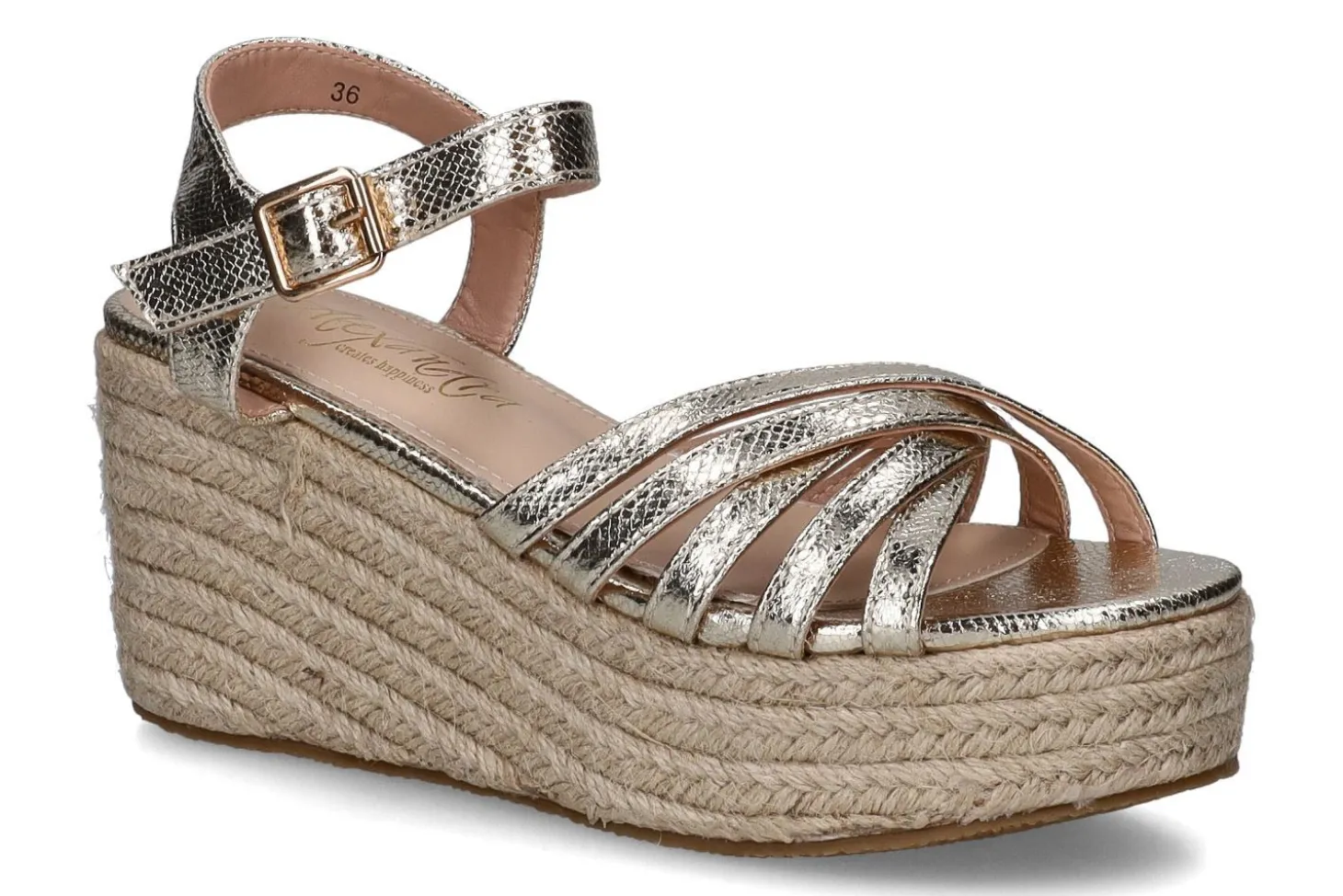Sandalen met sleehak ALEXANDRA