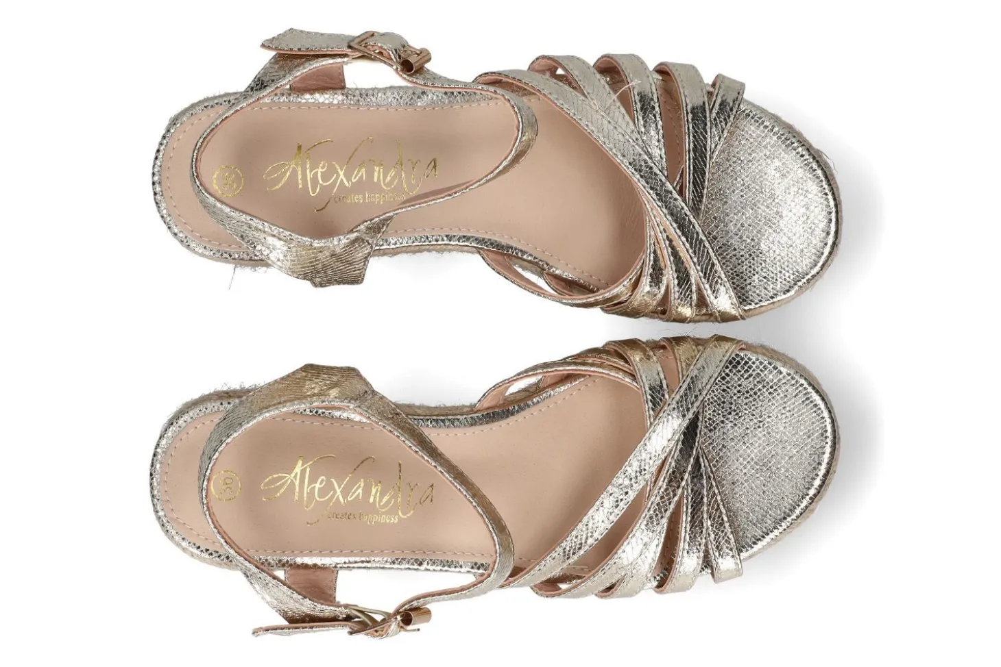 Sandalen met sleehak ALEXANDRA