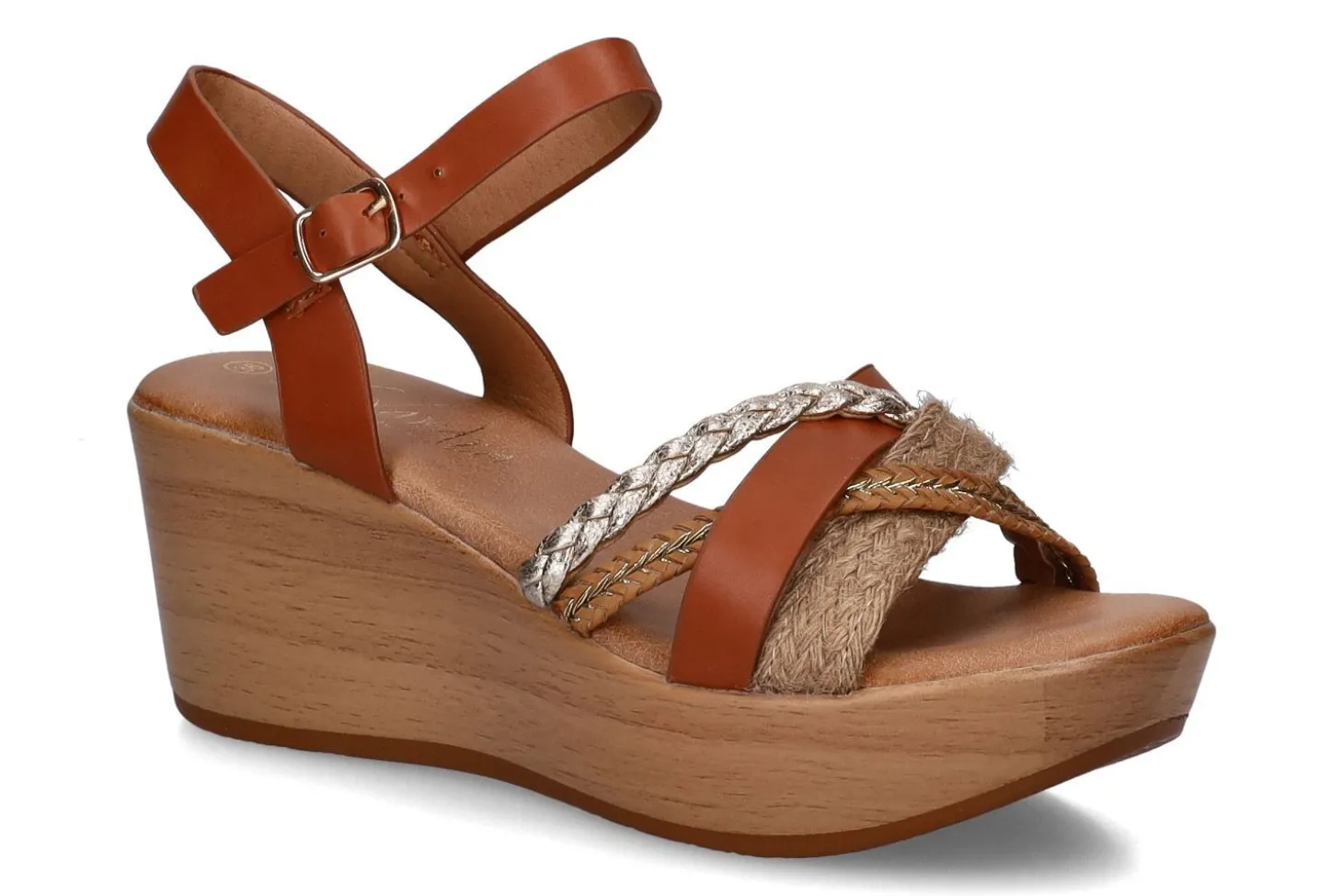 Sandalen met sleehak ALEXANDRA