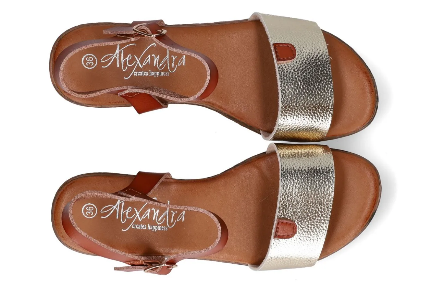 Sandalen met sleehak ALEXANDRA