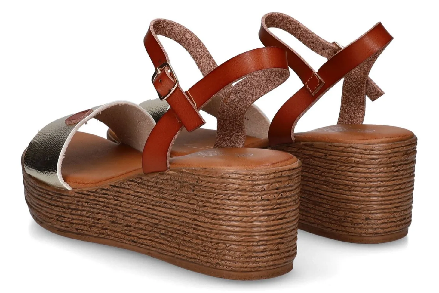 Sandalen met sleehak ALEXANDRA