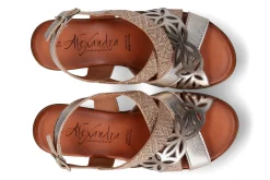 Sandalen met sleehak ALEXANDRA