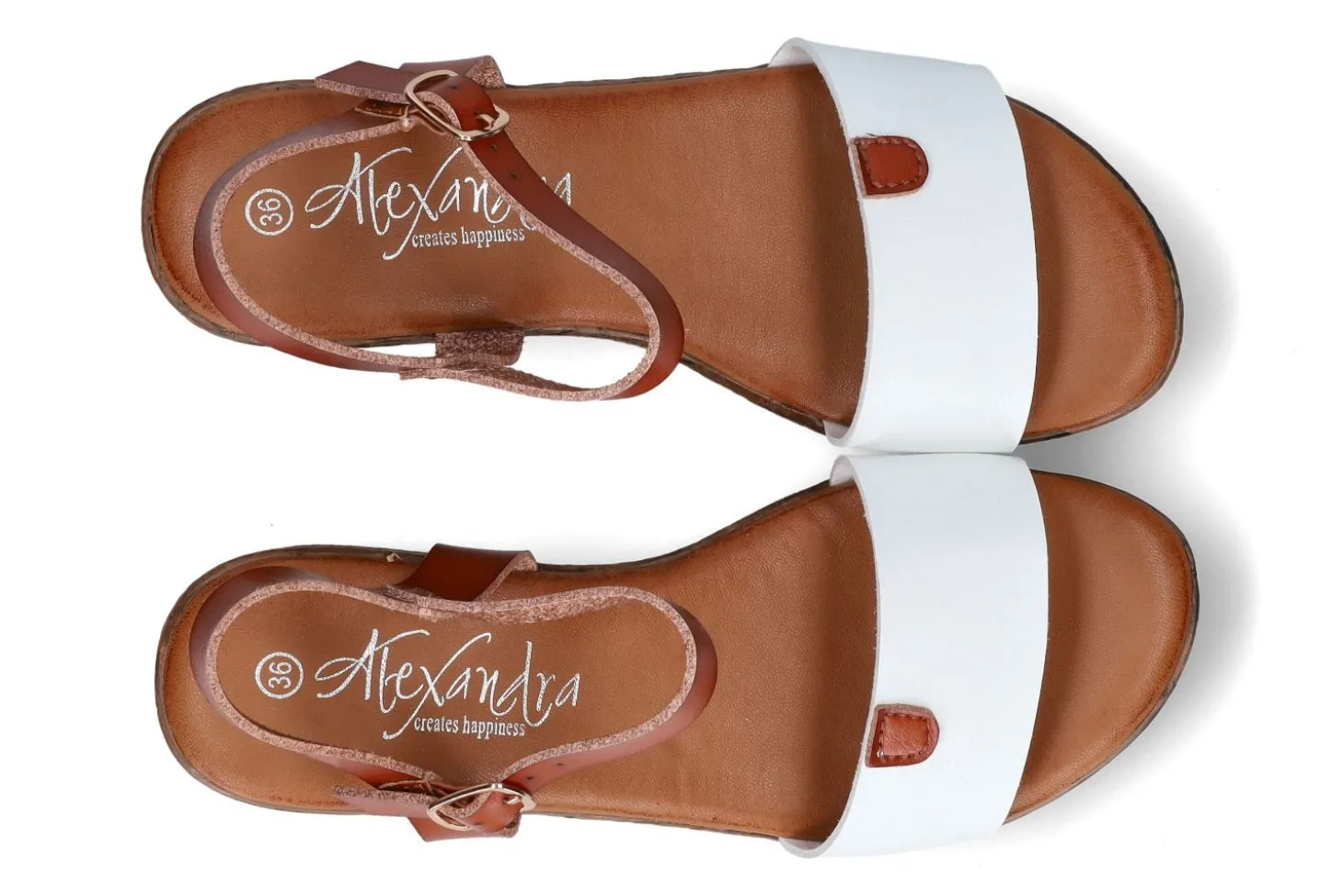 Sandalen met sleehak ALEXANDRA
