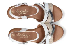 Sandalen met sleehak ALEXANDRA