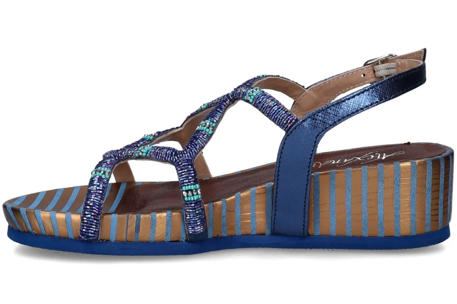 Sandalen met sleehak ALEXANDRA