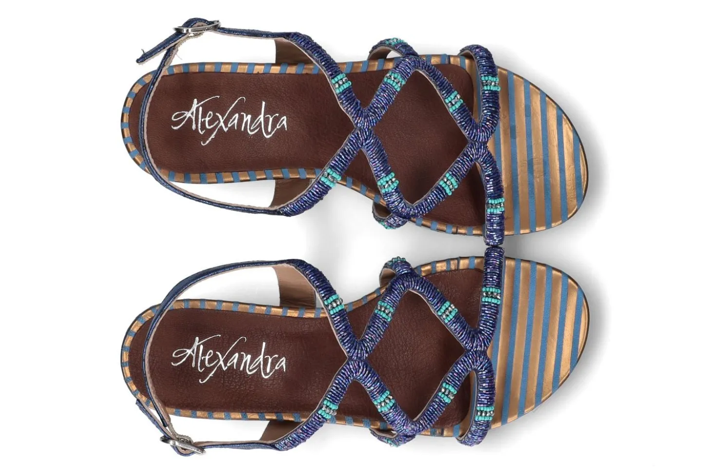 Sandalen met sleehak ALEXANDRA