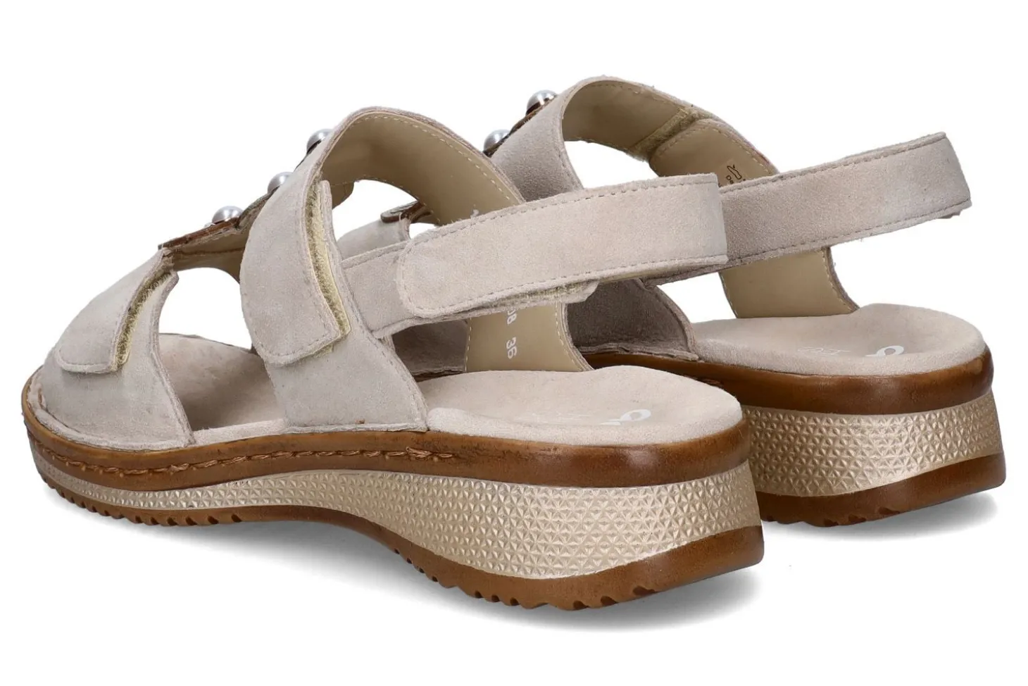Sandalen met sleehak ARA