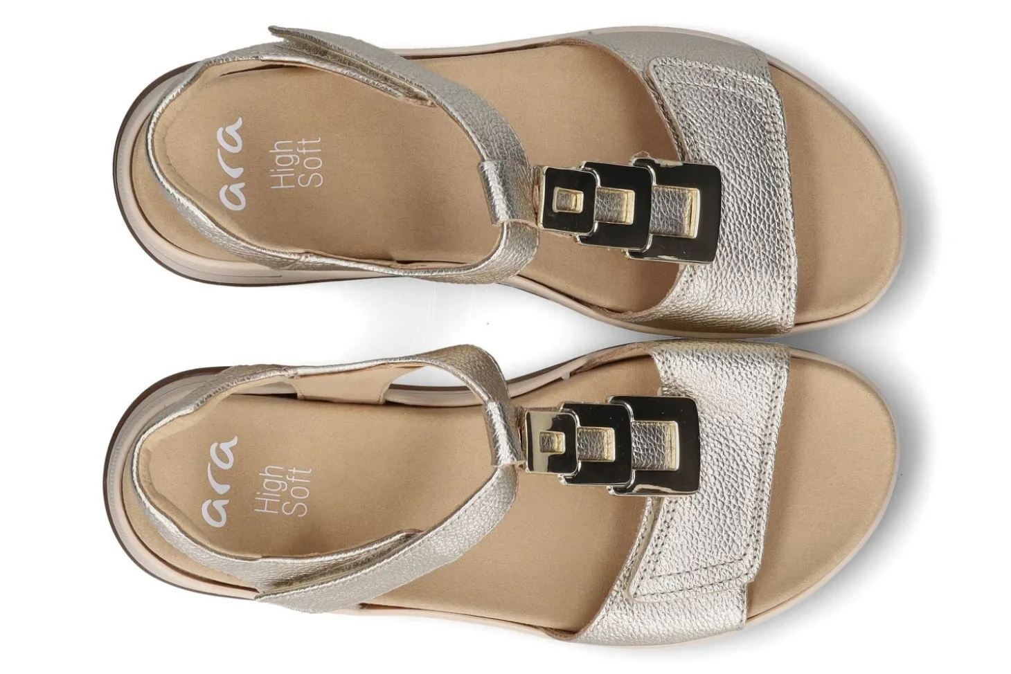 Sandalen met sleehak ARA