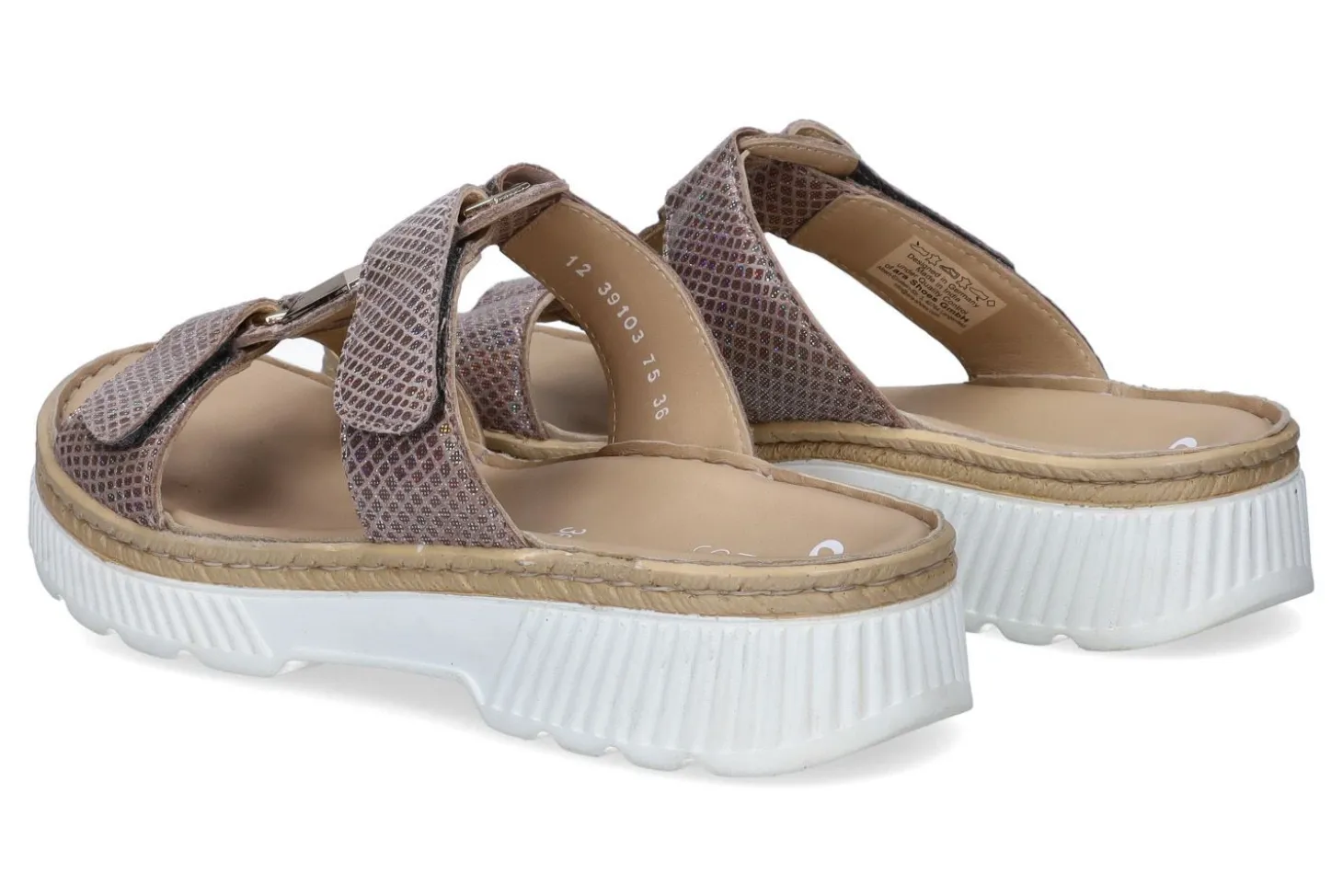 Sandalen met sleehak ARA