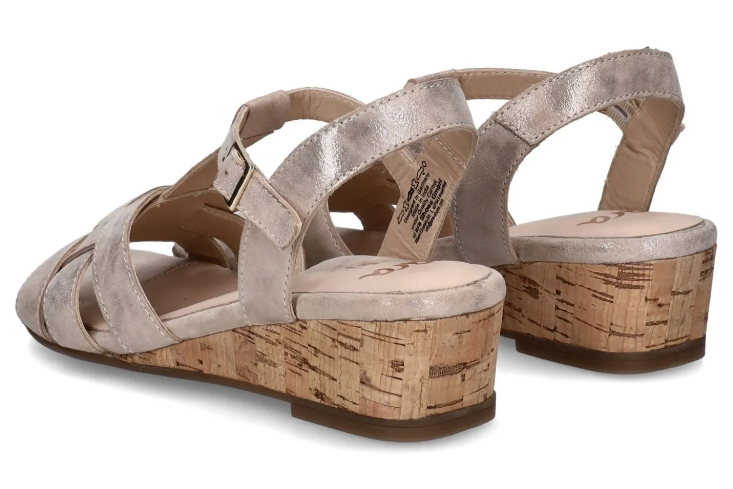 Sandalen met sleehak ARA