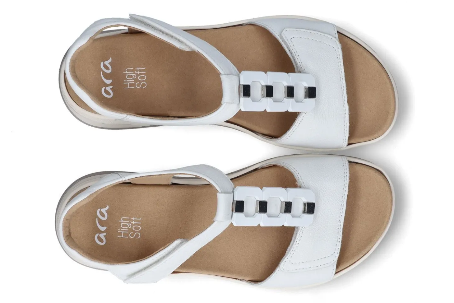 Sandalen met sleehak ARA
