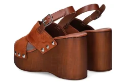 Sandalen met sleehak CARLO PERA