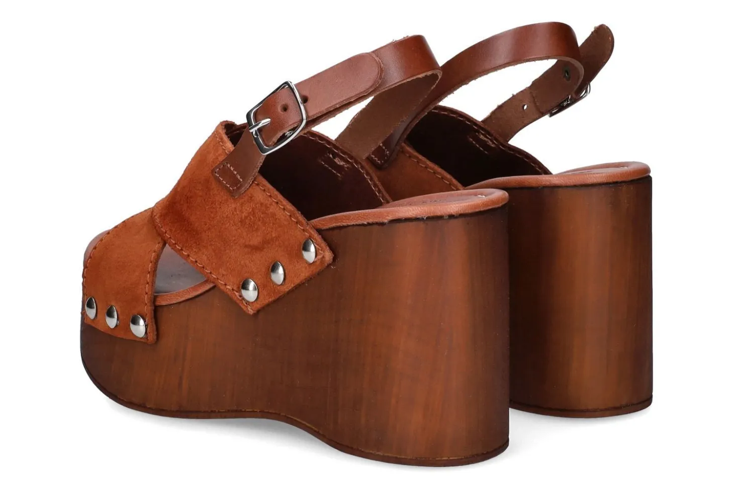 Sandalen met sleehak CARLO PERA